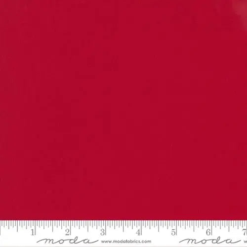 Tela Sólida Bella Roja de Navidad - 44"/45" por Yarda