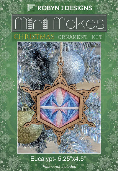 Eucalypt Christmas Snowflake Ornament Kit
