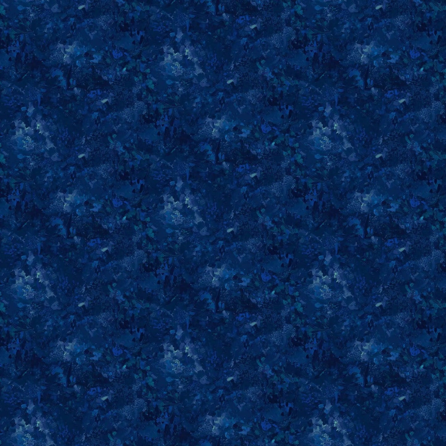 Tissu en coton bleu nuit Chroma 44"/45" par yard
