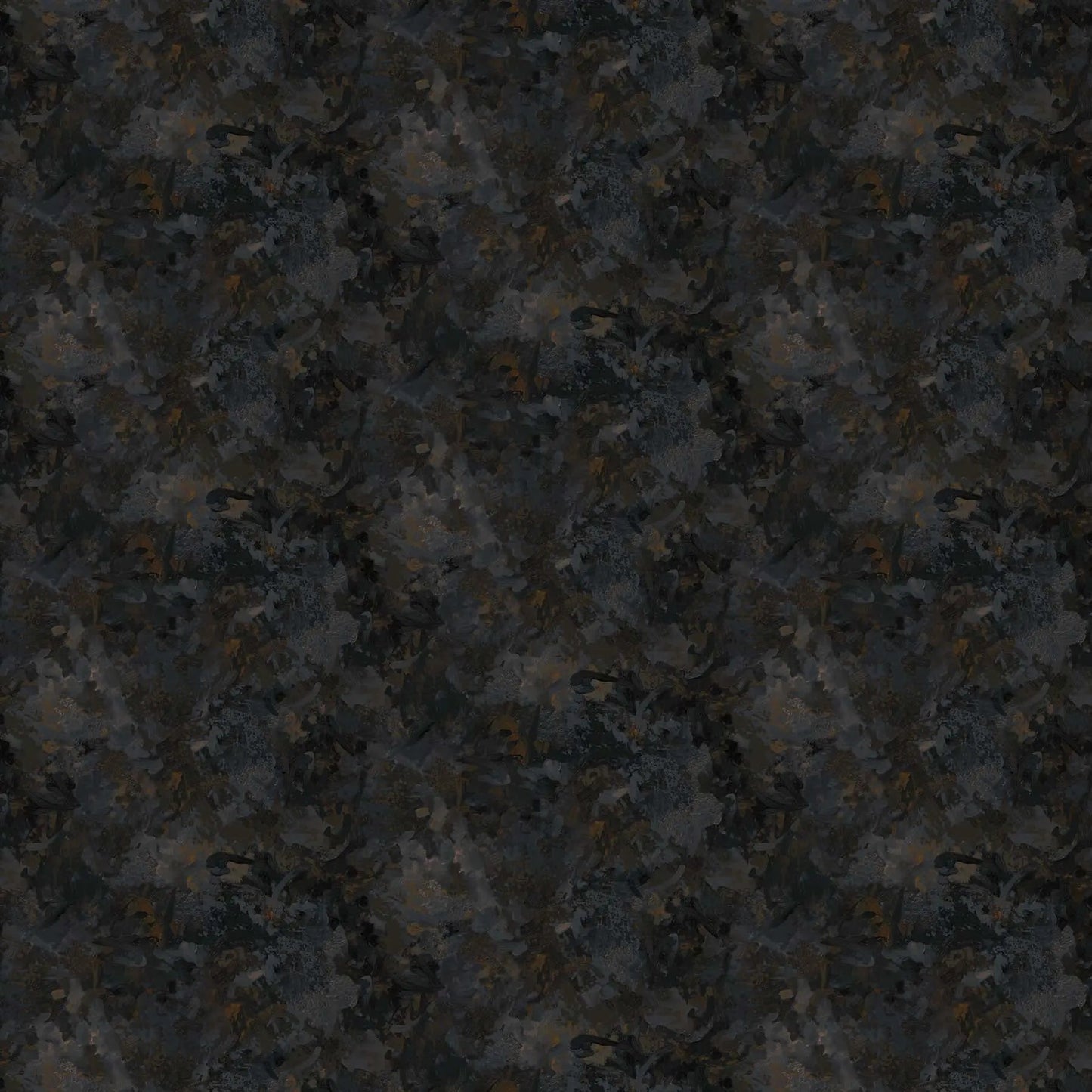 Tela de algodón negra obsidiana Chroma 44"/45" por yarda