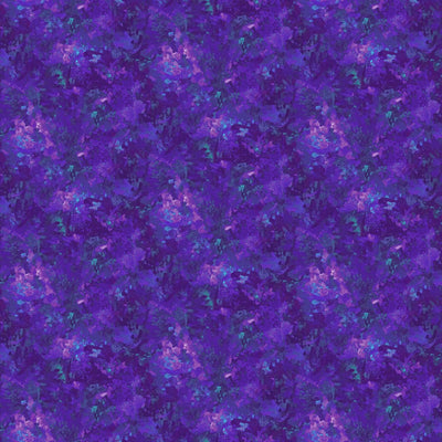Tissu en coton Chroma Violet 9060-88 - 44"/45" par yard
