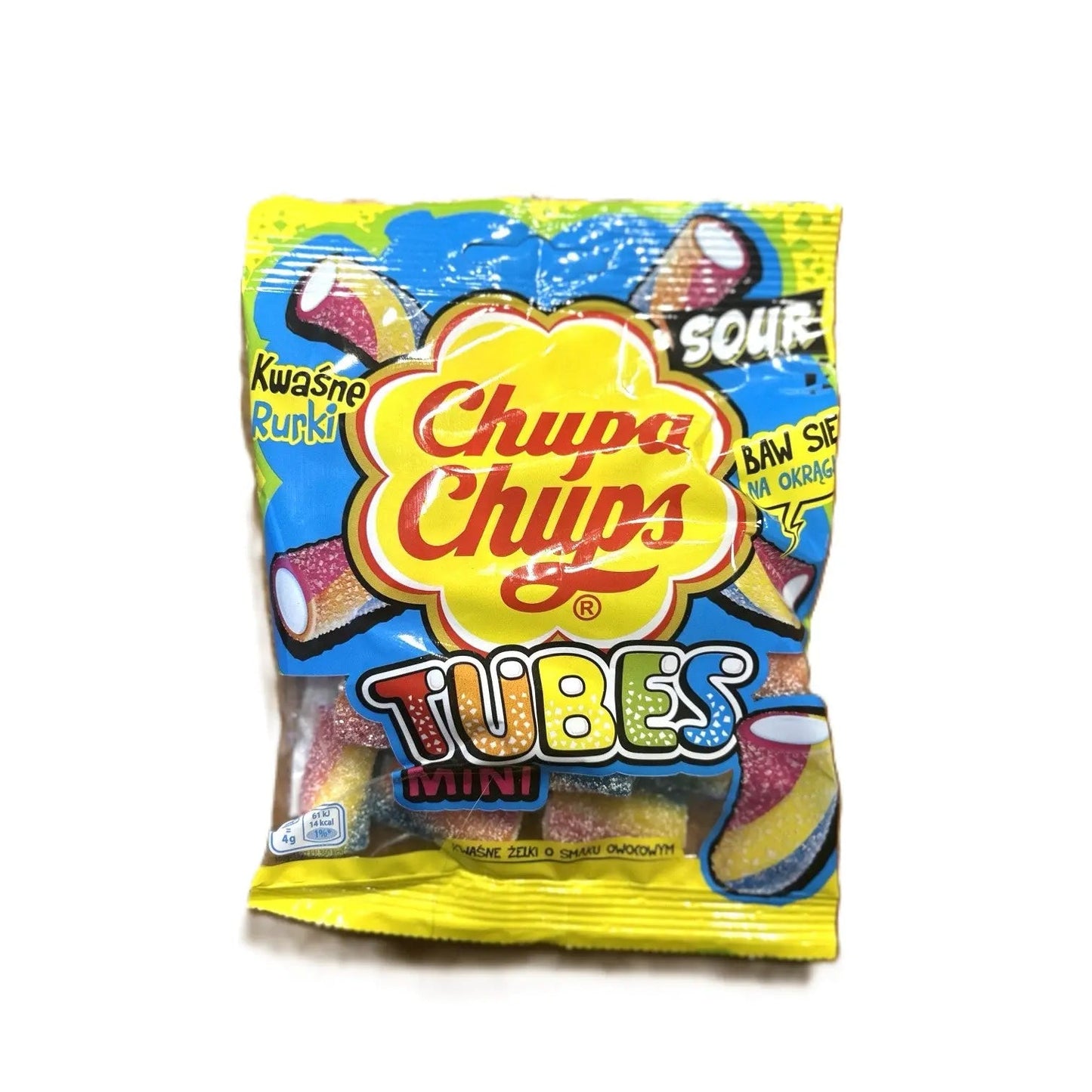 Chupa Chups Sour Tubes Mini – Fruity Chewy Candy