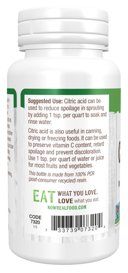 Non-GMO Citric Acid for Food Preservation