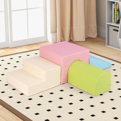 Climb and Crawl Foam Block Play Set for Infants - Multicolor