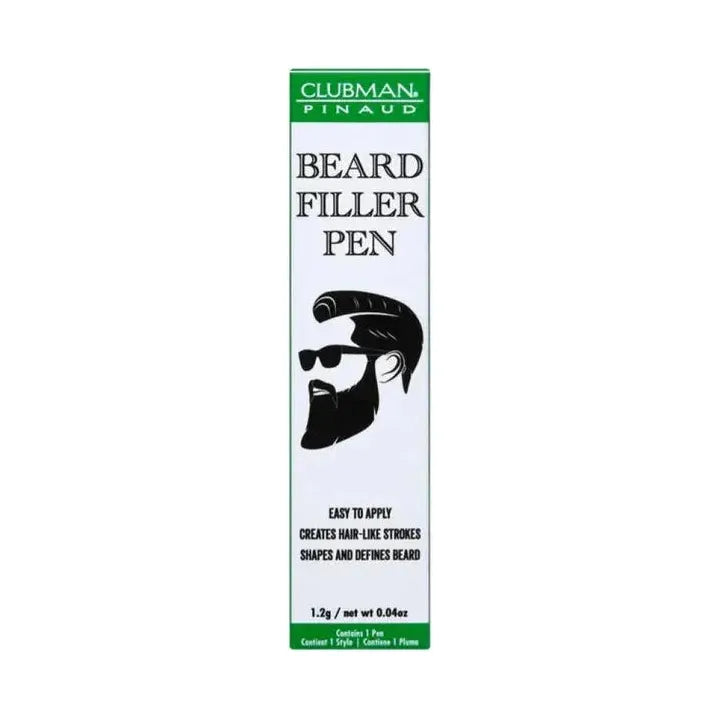 Stylo de remplissage de barbe Clubman Pinaud - Noir 0,04 oz