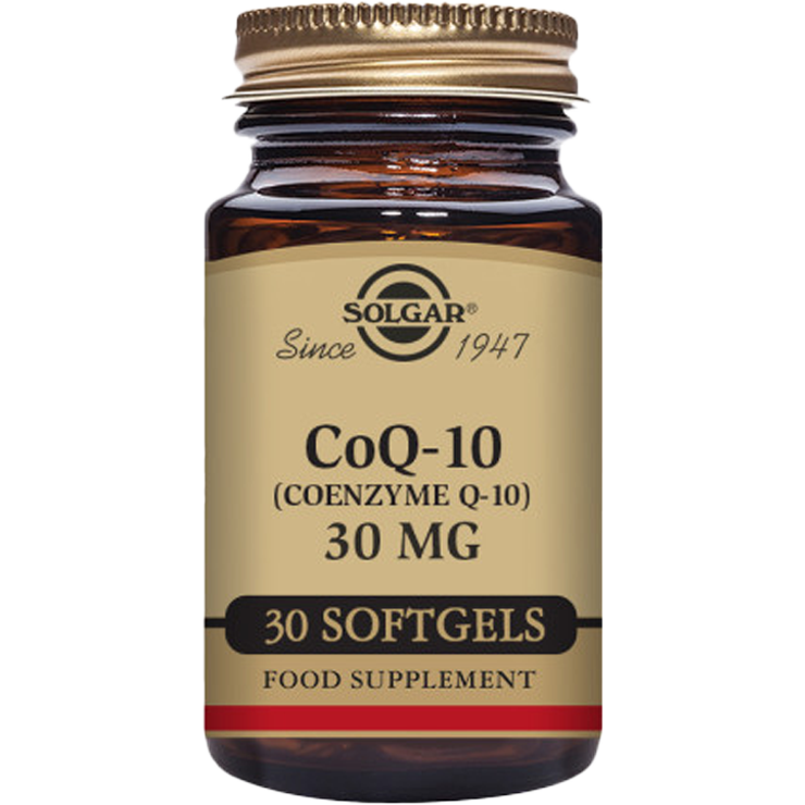 Solgar Megasorb CoQ-10 30mg Softgels - 120 Contenido