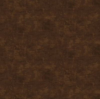 Tela de Algodón de Lona de Franela en Color Marrón Café - 44"/45" por yarda