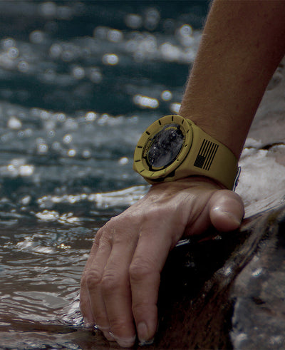 Rockwell Coliseum Fit™ Freedom Edition Watch (Coyote Tan/Black) - Korvel