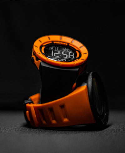 Coliseum Fit™ Mix Up Edition Watch (Black/Orange) - Korvel
