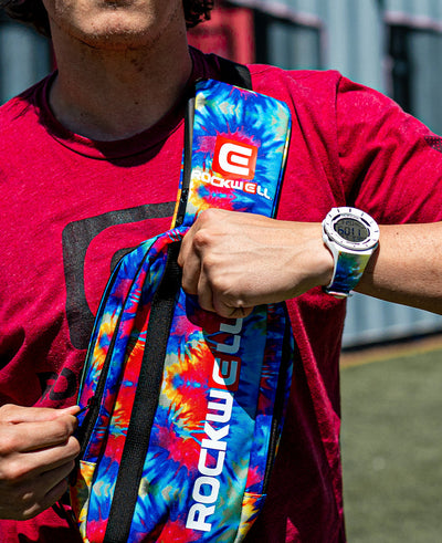 Coliseum Fit™ Samadelic Tie-Dye Edition Watch (White/Black) - Korvel