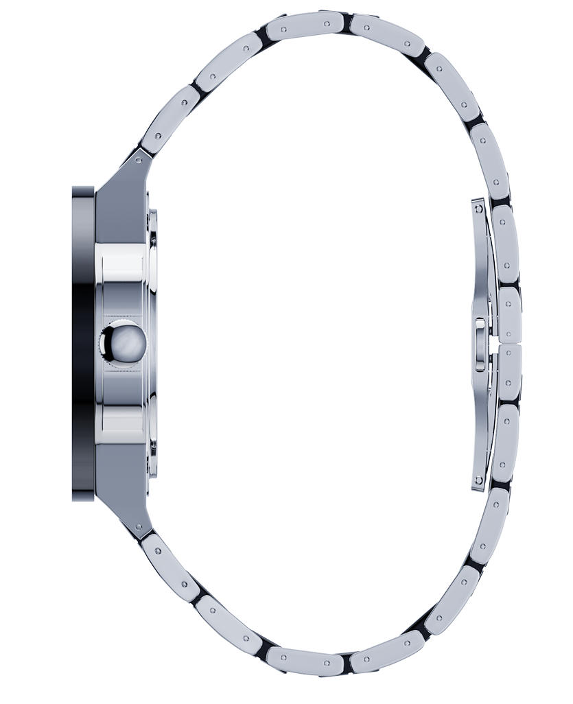Reloj Commander Elite Edición Tier 3 - Cerámica Plata/Negra
