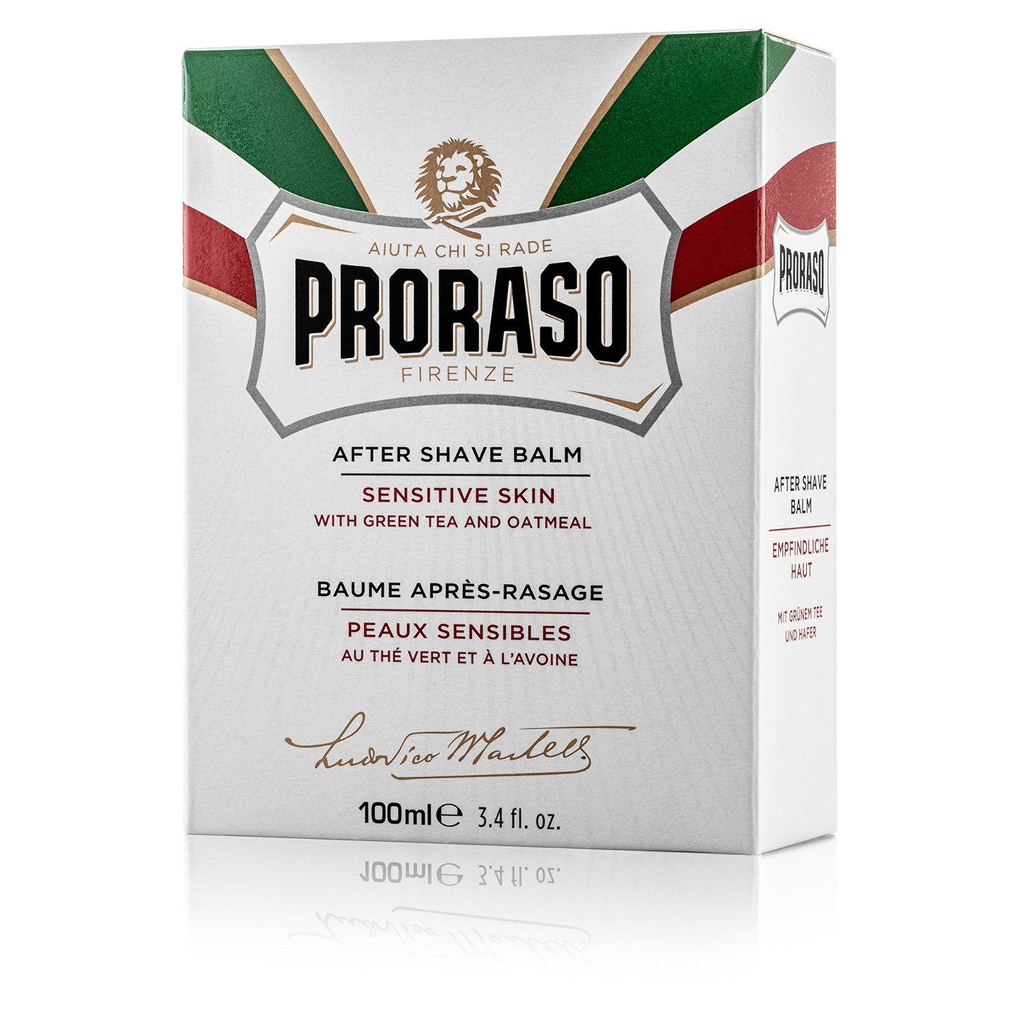 Proraso Anti-Irritation Liquid After Shave Cream with Green Tea & Oatmeal - 3.38 Oz