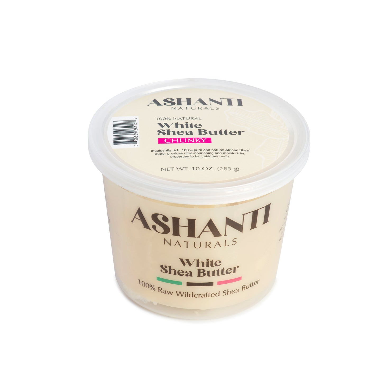 Manteca de Karité Blanca 100% Pura de Ashanti Naturals - Chunky