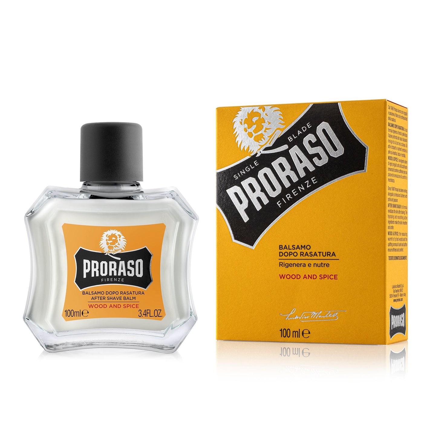 Proraso Beard Balm Wood & Spice 3.4Oz