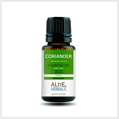 Premium Coriander Essential Oil for Relaxation