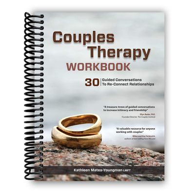 Couples Therapy Workbook: 30 Guided Conversations to Re-Connect Relationships(Spiral Bound) - Korvel