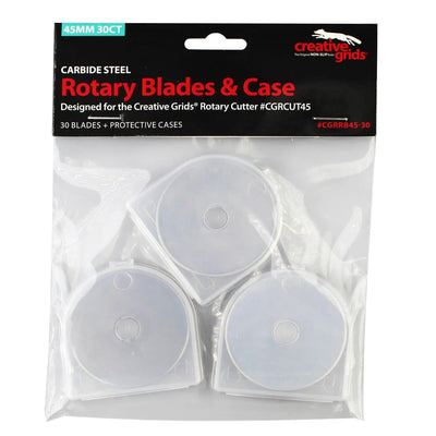 Cuchilla de Repuesto Rotary de 45 mm de Creative Grids - Paquete de 30