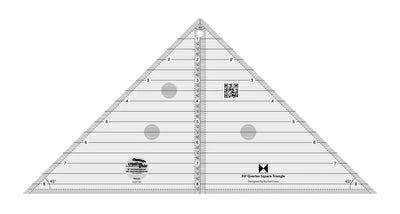 Règle de Quilt à Quart de Triangle à 90 Degrés Creative Grids