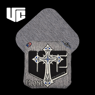 2026 CLONE CROSS Black Cornhole Bags - Ultimate Performance - Korvel