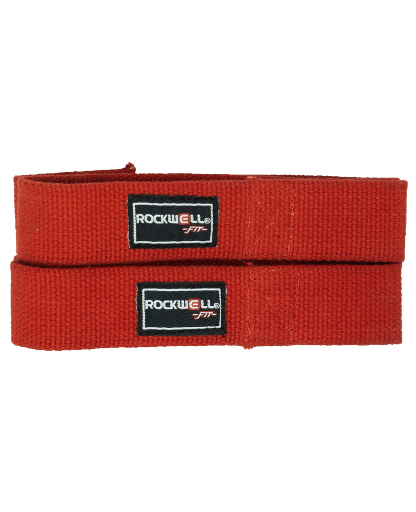Rockwell Fit™ Heavy-Duty Lifting Straps - Red - Korvel