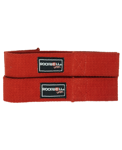 Rockwell Fit™ Heavy-Duty Lifting Straps - Red - Korvel