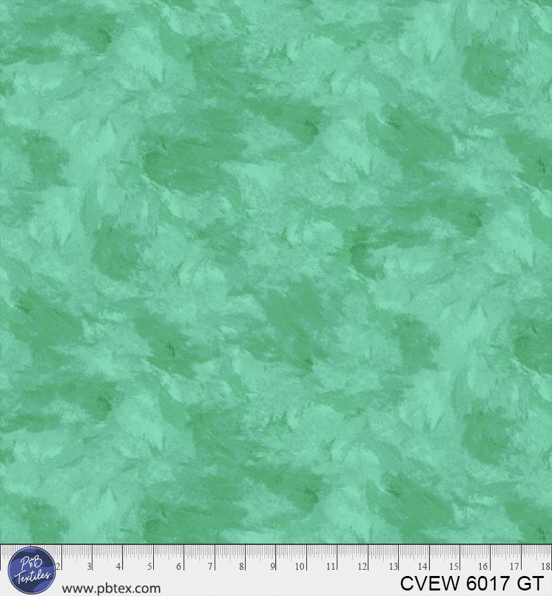 Tela de Algodón Ancha de Terciopelo Aplastado Verde Teal - 108"