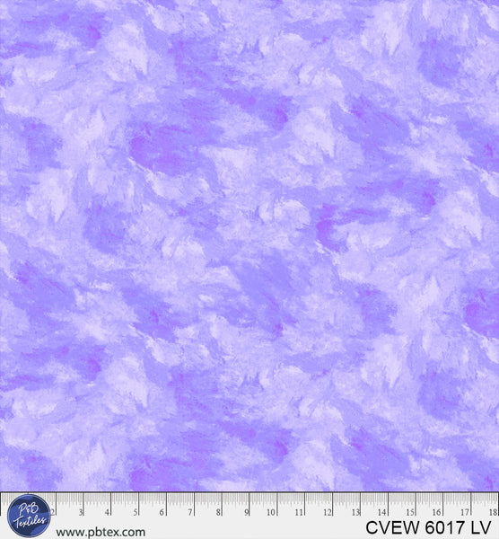 Crushed Velvet Light Purple Cotton Wideback Fabric - 108"