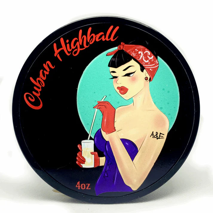 Ariana & Evans Jabón de Afeitar Base K2e Cuban Highball 4 Oz