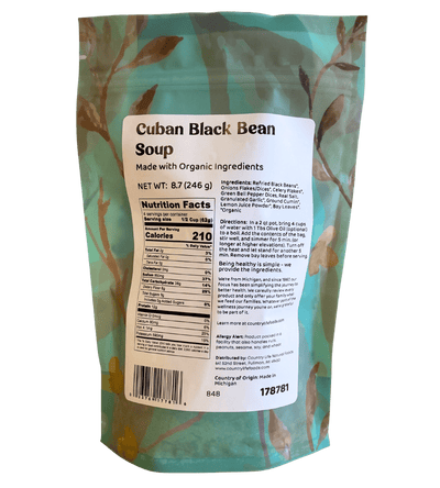 Cuban Black Bean Soup - Organic & Flavorful Delight - Korvel
