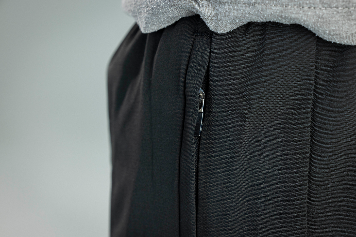 Men's V1 Performance Athletic Shorts - Jet Black - Korvel