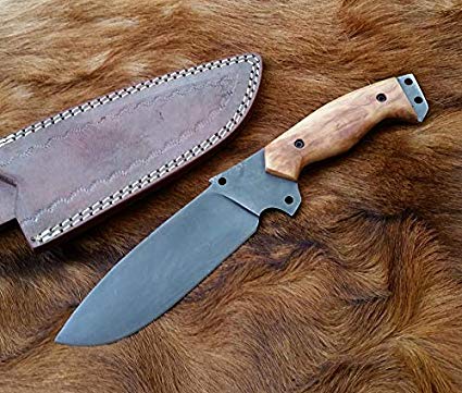 Premium Full Tang 1095 High Carbon Steel Survival Knife for Outdoor Adventures - Korvel