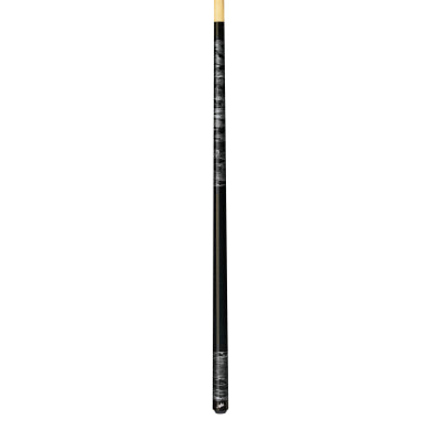 Premium Black and Silver Dufferin Billiard Cue Stick - Korvel