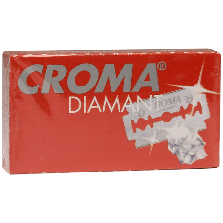 Lames de rasoir à double tranchant Croma Diamant - Pack de 5
