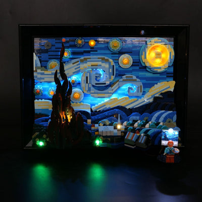 LP Building Block Lighting for Van Gogh Starry Night