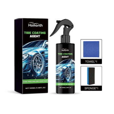 Tire Coating Agent, Automobile Tire Clean Decontamination Anti Aging Renovate Polishing Agent - Korvel