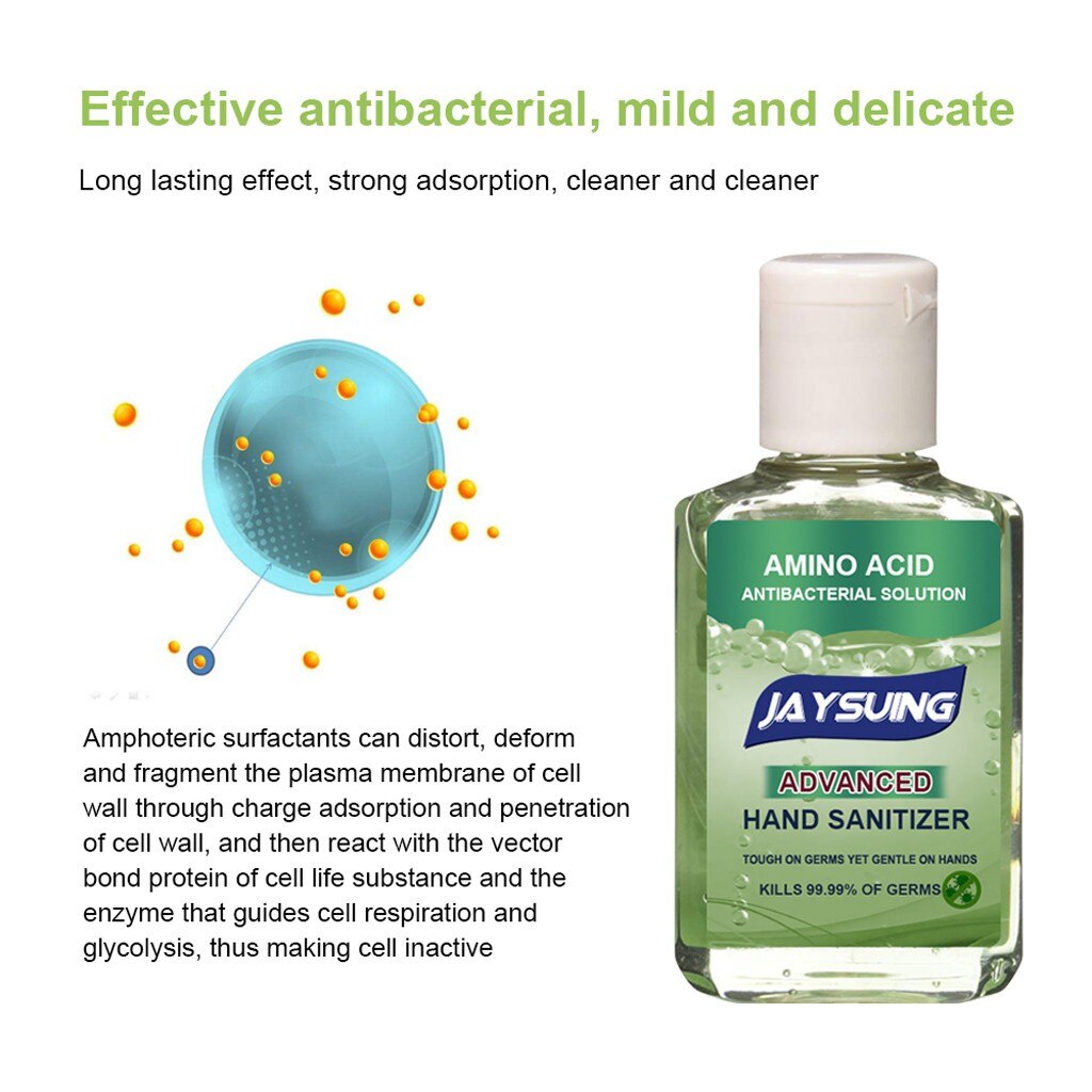 Dvanced Portable No-Wash Hand Sanitizer Gel - 60ML