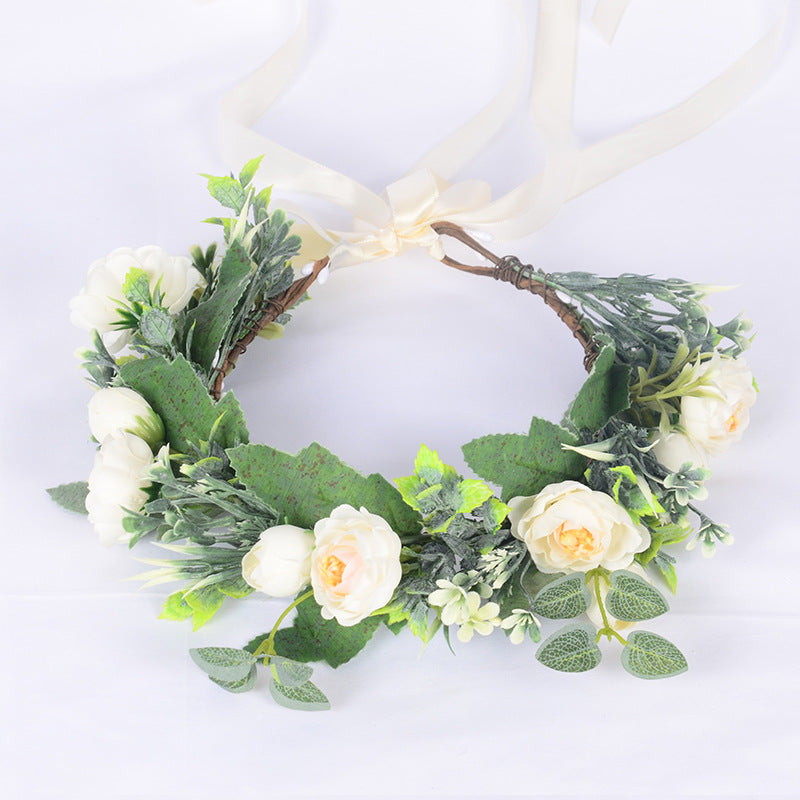 Couronne de Fleurs Élégante pour Femmes