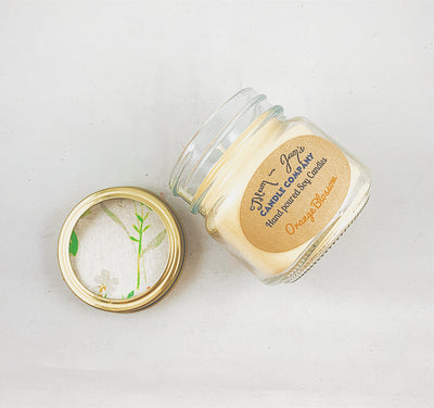 Orange Blossom Soy Candle – Fresh & Floral Scent | Mam Jam’s - Korvel