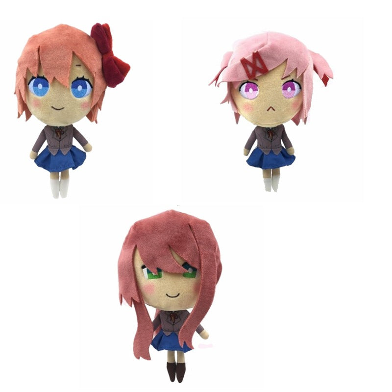 Poupée en peluche de la Heartbeat Literature Club