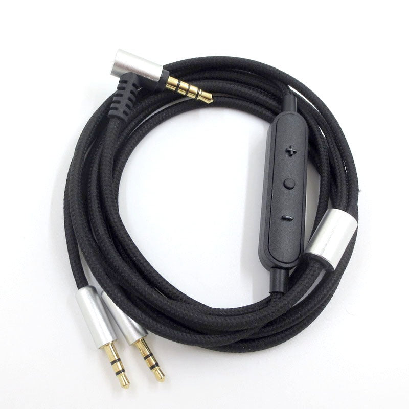 Suitable for Republic V8 V10 V12 Xiaomi Head mounted Earphones Bold Upgraded Earphone Cable - Korvel