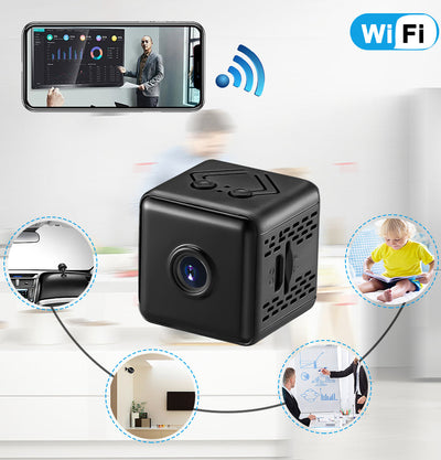 X6 HD Camera Home Security Monitoring Wireless IP Camera HD Night Vision Remote WiFi Camera - Korvel