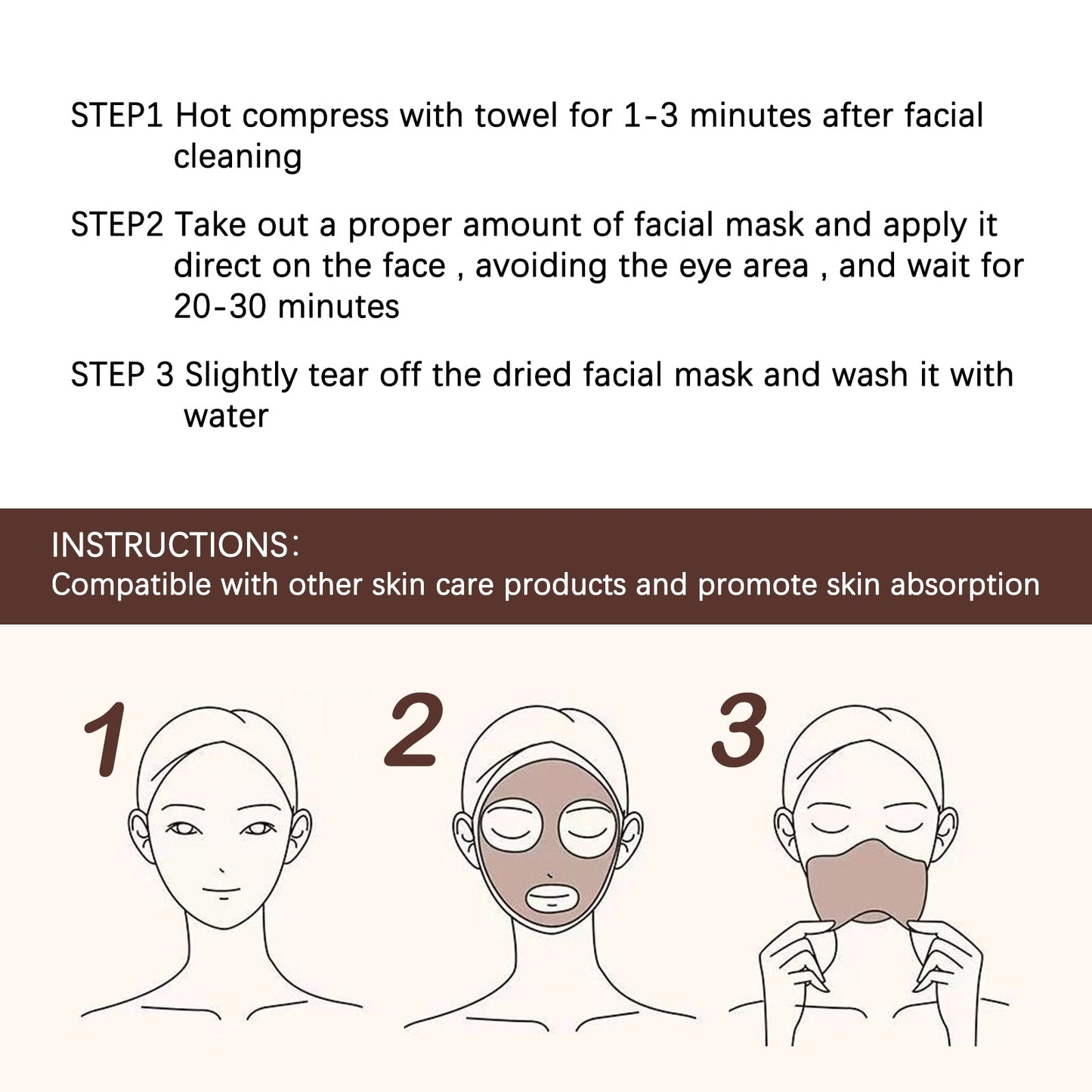 Hydrating Peel Mask for Brightening and Firming Skin