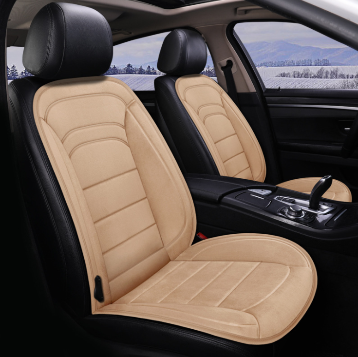 12V Heated Car Seat Cover - Universal Fit
