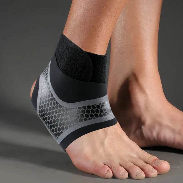Bicycle basketball two-way strong pressure adjustable outdoor sports ankle protector - Korvel