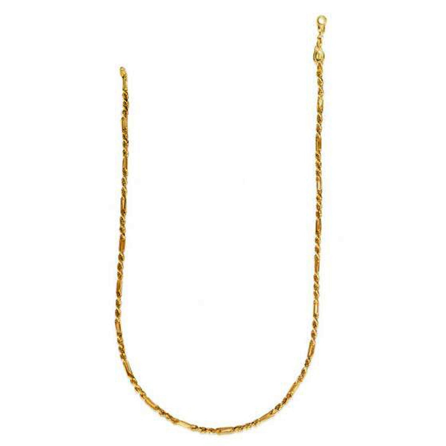 Chaîne en Figa en Or Jaune 14k - 3,00 mm