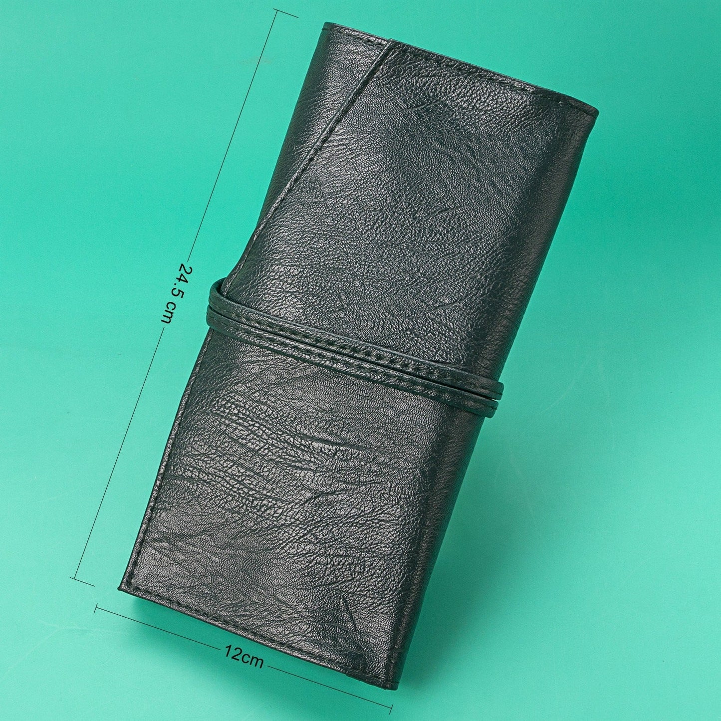 Juego de brochas de maquillaje portátil de 14 piezas con pelo de fibra suave
