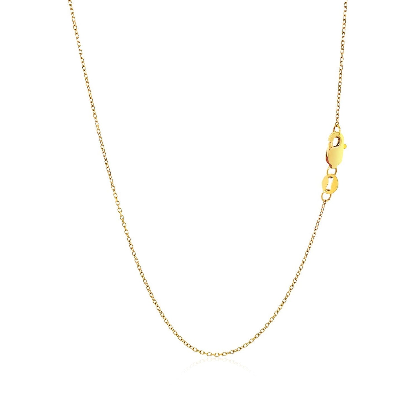 Pendentif cœur gonflé en or jaune 10 carats