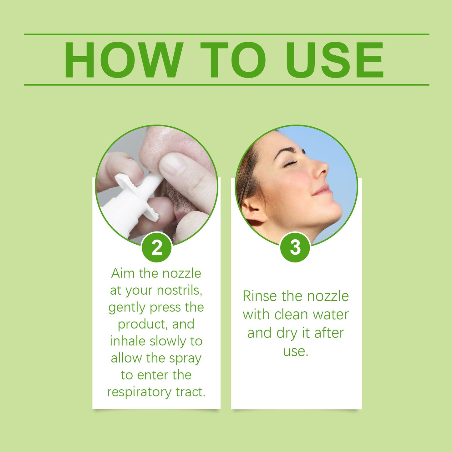 Breathable Comfort Nasal Spray for Daily Care