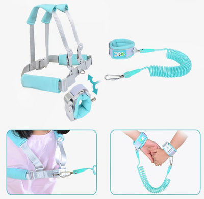 Anti-Wandering Traction Rope Backpack Children's Anti-Loss Rope Baby Anti-Wandering Safety Rope Baby Carrier - Korvel