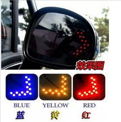 Lumières indicatrices de miroir latéral de voiture à LED 14 SMD - 2 pièces